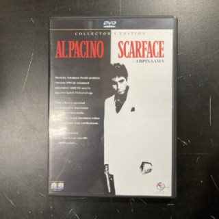 Scarface - arpinaama (collector's edition) DVD (M-/M-) -draama-