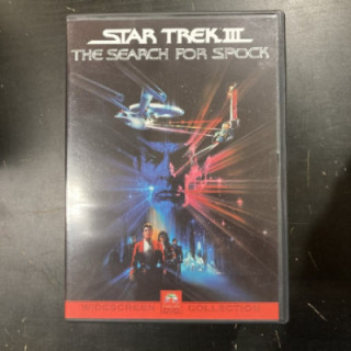 Star Trek 3 - Spockin paluu DVD (M-/M-) -seikkailu/sci-fi-