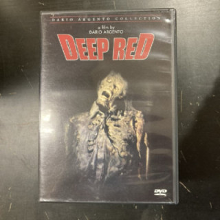 Deep Red DVD (M-/M-) -kauhu- (R1 NTSC/ei suomenkielistä tekstitystä/englanninkielinen tekstitys)