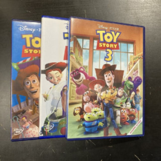 Toy Story 1-3 3DVD (VG-M-/M-) -animaatio-