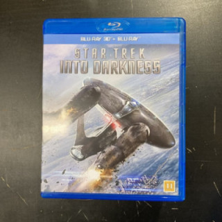 Star Trek - Into Darkness Blu-ray 3D+Blu-ray (M-/M-) -seikkailu/sci-fi-