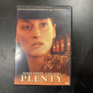 Plenty DVD (M-/M-) -draama-