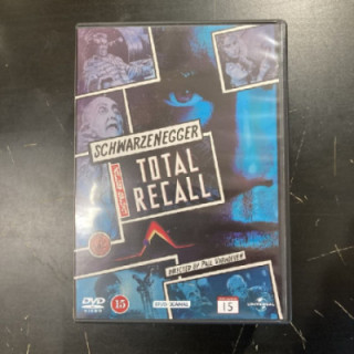 Total Recall - unohda tai kuole (limited edition) DVD (M-/M-) -toiminta/sci-fi-