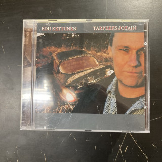 Edu Kettunen - Tarpeeks jotain CD (VG/VG+) -pop rock-