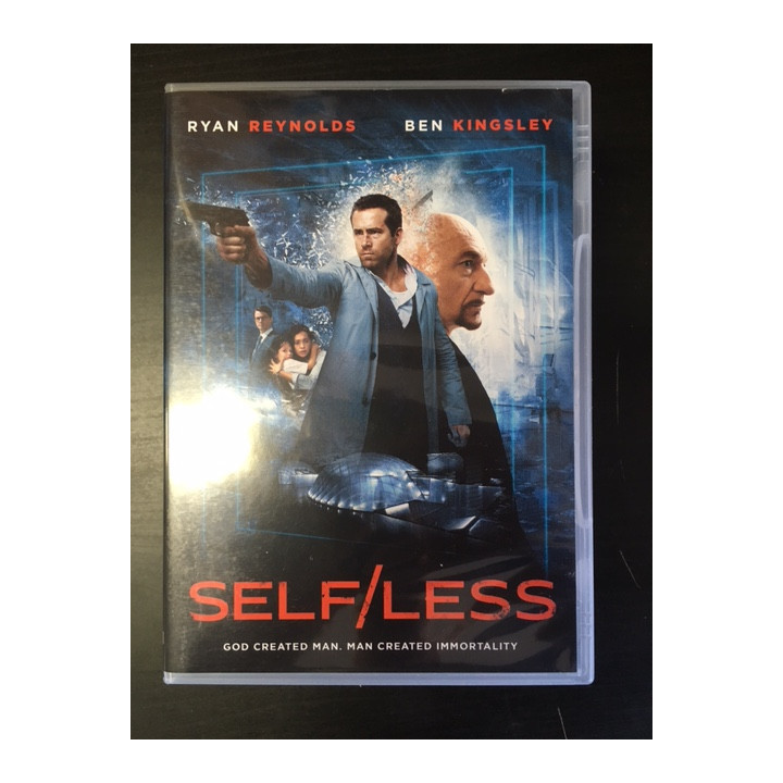 Self/less DVD (M-/M-) -toiminta/sci-fi-