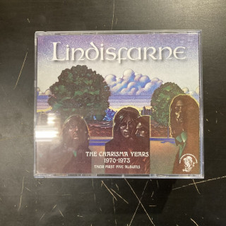 Lindisfarne - The Charisma Years 1970-1973 4CD (VG+-M-/M-) -folk rock-