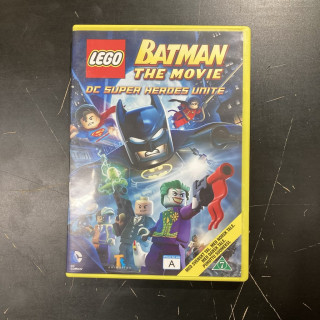 LEGO Batman The Movie - DC Super Heroes Unite DVD (M-/M-) -animaatio-