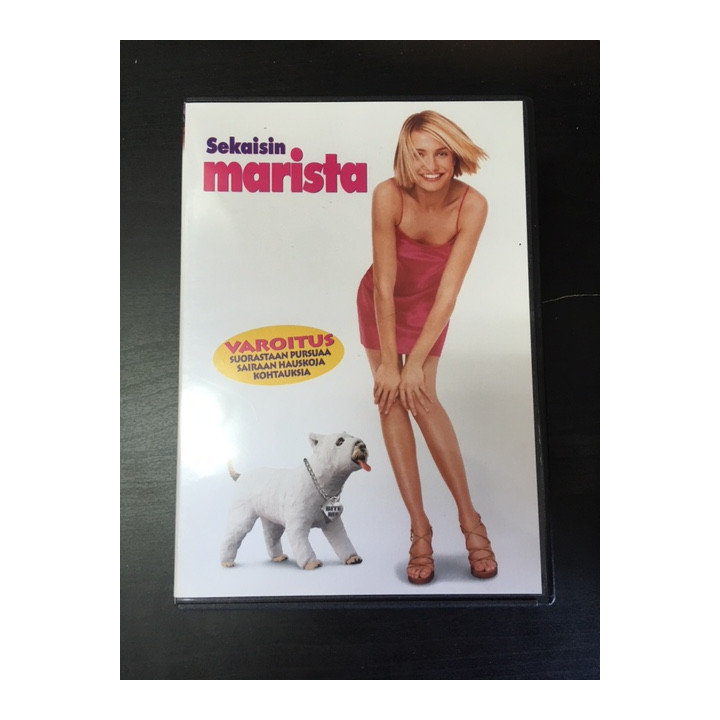 Sekaisin Marista DVD (VG+/M-) -komedia-