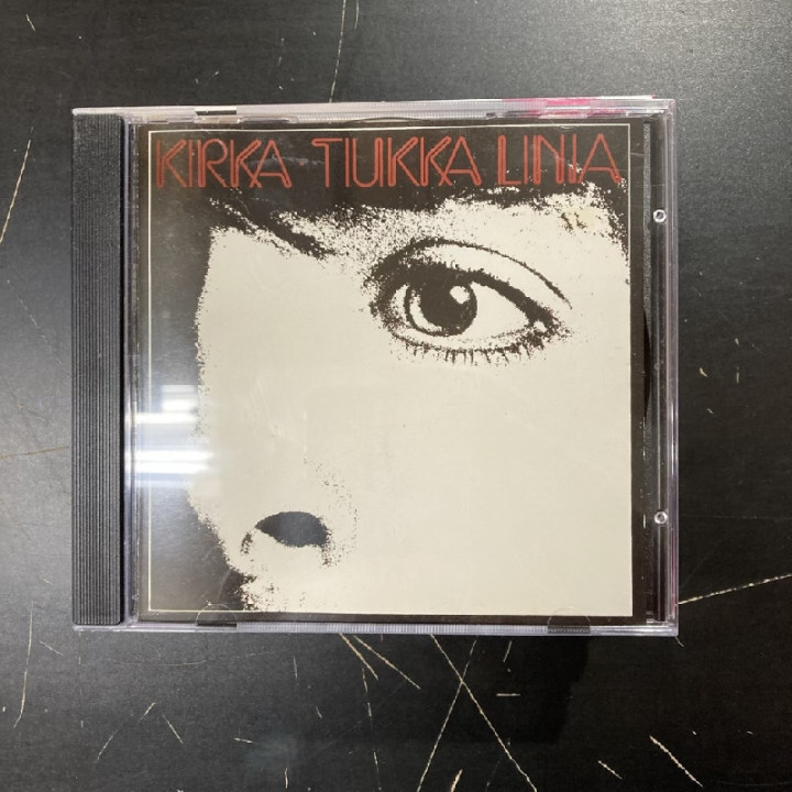 Kirka - Tiukka linja CD (VG/M-) -pop rock-