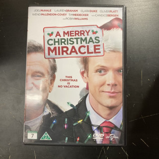 Merry Christmas Miracle DVD (M-/M-) -komedia/draama-