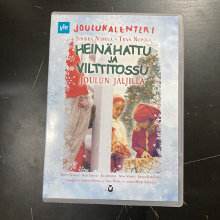 Heinähattu ja Vilttitossu - Joulun jäljillä DVD (VG+/M-) -lastensarja-