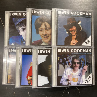 Irwin Goodman - Vain elämää (kootut levytykset 1965-1990) 14CD (VG/VG+-M-) -pop rock-