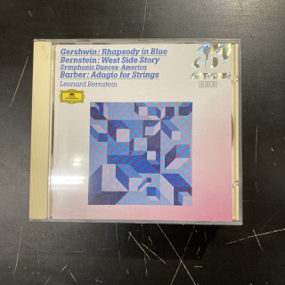 Gershwin / Bernstein / Barber - Bernstein Concucts CD (VG+/VG+) -klassinen-