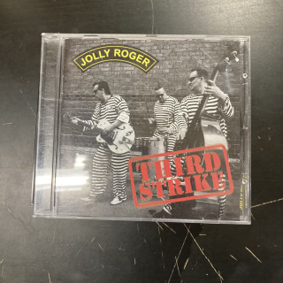Jolly Roger - Third Strike CD (VG+/VG+) -rockabilly-