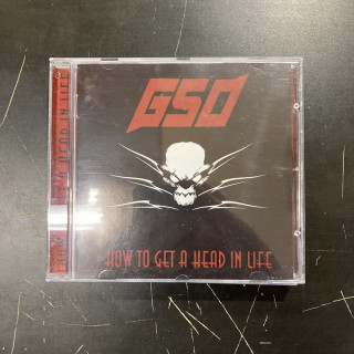 G.S.O. - How To Get A Head In Life CD (VG+/VG+) -heavy metal-