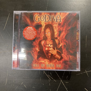 Godiva - Call Me Under 666 CD (VG+/VG+) -heavy metal-