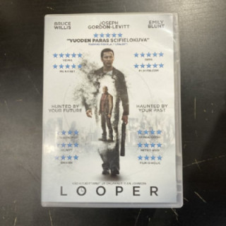 Looper DVD (VG+/M-) -toiminta/sci-fi-