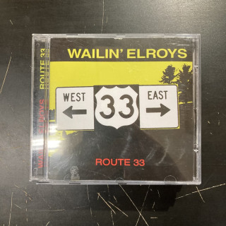 Wailin' Elroys - Route 33 CD (VG/M-) -rockabilly-