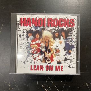 Hanoi Rocks - Lean On Me (UK/1992) CD (VG+/VG+) -glam rock-