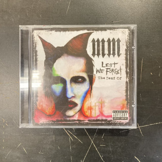 Marilyn Manson - Lest We Forget (The Best Of) CD (VG/M-) -industrial rock-
