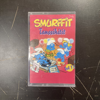 Smurffit - Tanssihitit Vol 1 C-kasetti (VG+/VG+) -dance-