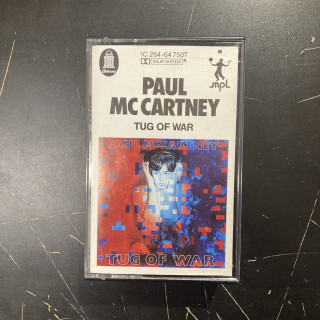 Paul McCartney - Tug Of War C-kasetti (VG+/M-) -pop rock-
