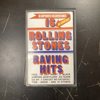 V/A - 16 Rolling Stones Raving Hits C-kasetti (VG+/M-)