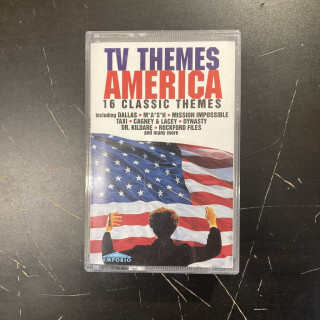 V/A - TV Themes America (16 Classic Themes) C-kasetti (VG+/VG+)
