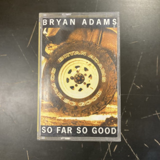 Bryan Adams - So Far So Good C-kasetti (VG+/VG+) -pop rock-