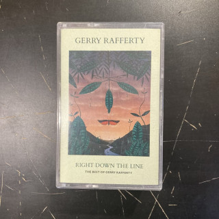 Gerry Rafferty - Right Down The Line (The Best Of) C-kasetti (VG+/M-) -soft rock-