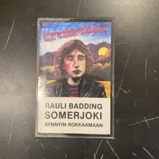 Rauli Badding Somerjoki - Synnyin rokkaamaan C-kasetti (VG+/M-) -rock n roll-