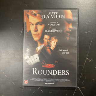 Rounders - ässä hihassa DVD (VG+/M-) -draama-