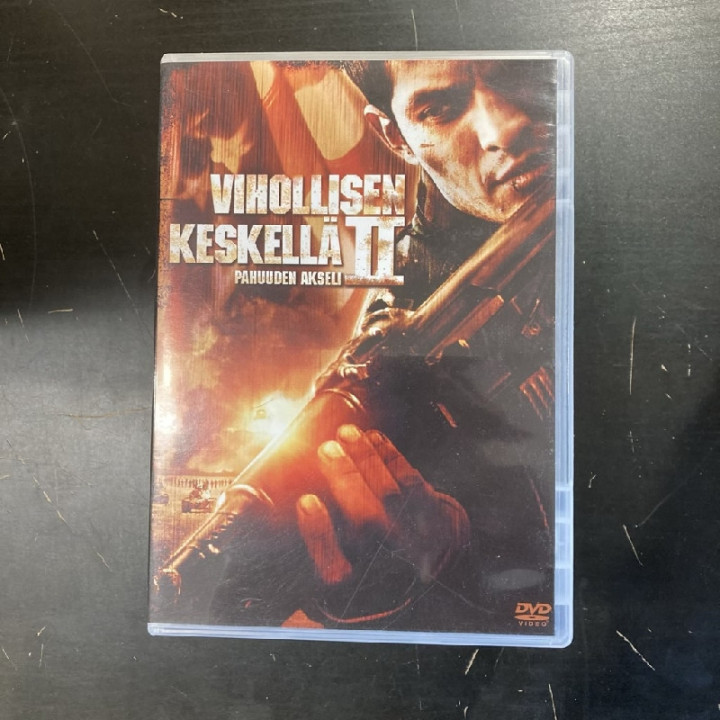 Vihollisen keskellä II - Pahuuden akseli DVD (VG/M-) -toiminta-