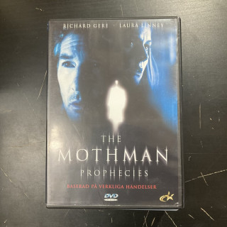 Mothman - sanansaattaja DVD (M-/M-) -jännitys-