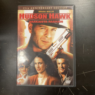 Hudson Hawk - varkaista parhain DVD (VG+/VG+) -toiminta/komedia-