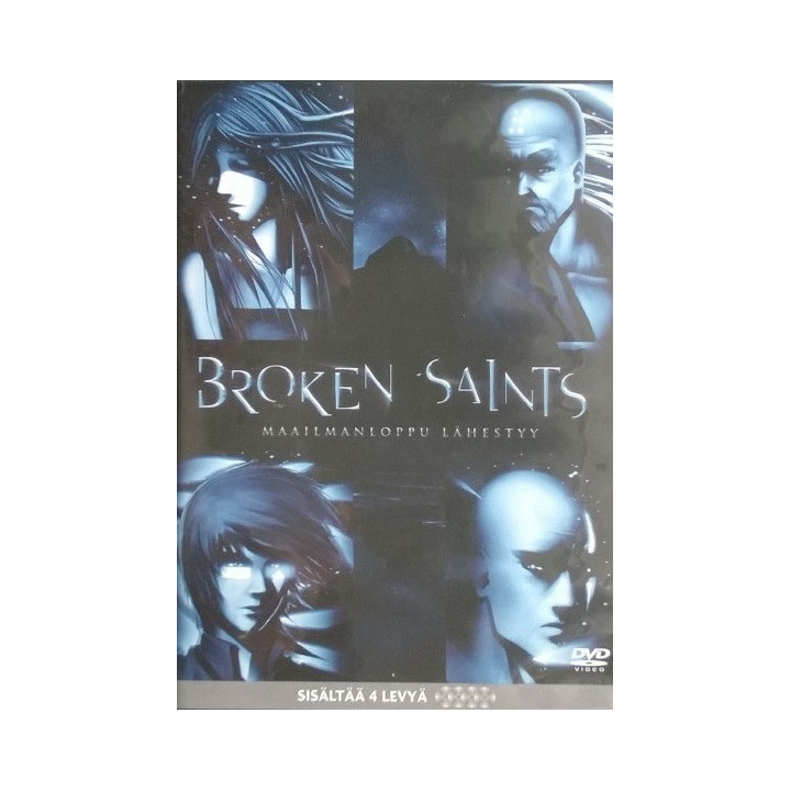 Broken Saints - Maailmanloppu lähestyy 4DVD (VG+/M-) -draama/animaatio-