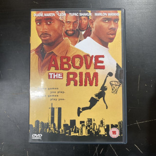 Above The Rim DVD (VG+/M-) -draama- (ei suomenkielistä tekstitystä)