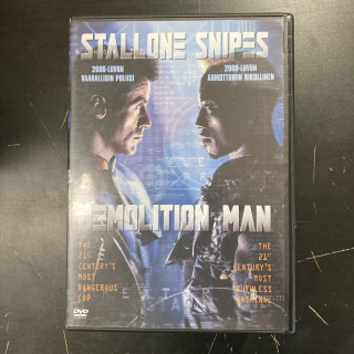 Demolition Man DVD (M-/M-) -toiminta/sci-fi-