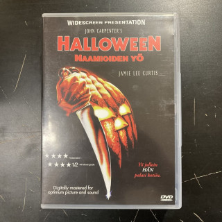 Halloween - naamioiden yö DVD (VG/M-) -kauhu-