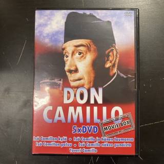 Don Camillo - Movie Box 5DVD (VG/M-) -komedia-