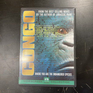 Congo DVD (VG+/M-) -seikkailu-