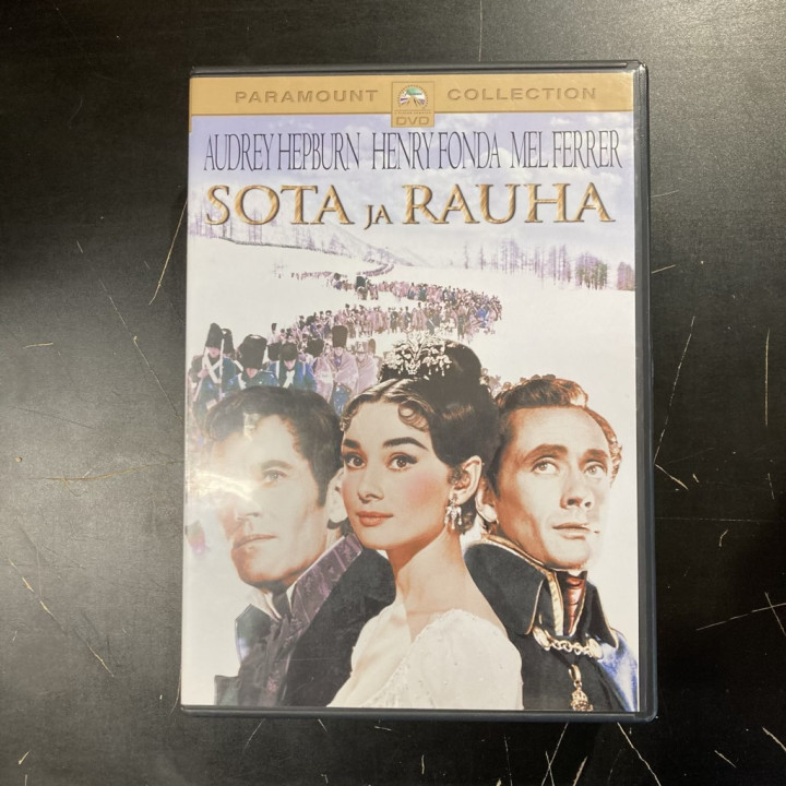 Sota ja rauha (1956) DVD (VG+/M-) -draama-