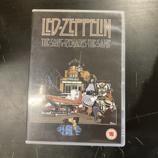 Led Zeppelin - The Song Remains The Same DVD (VG/M-) -hard rock-