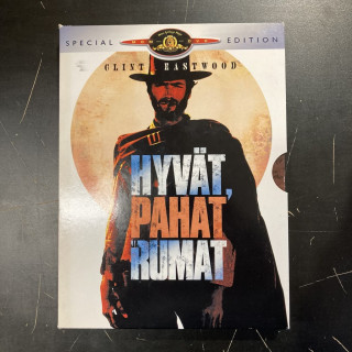 Hyvät, pahat ja rumat (special edition) 2DVD (VG+/VG+) -western-