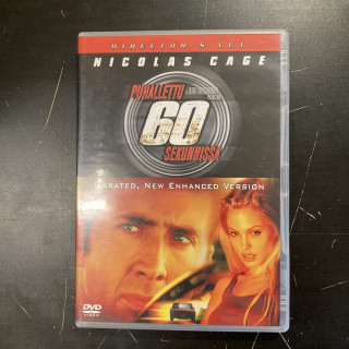 Puhallettu 60 sekunnissa (director's cut) DVD (VG+/M-) -toiminta-