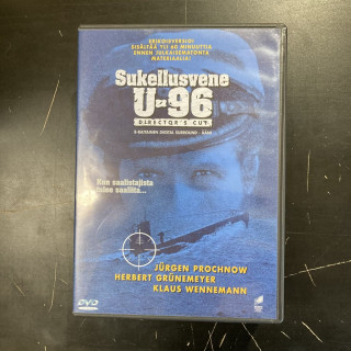 Sukellusvene U-96 (director's cut) DVD (M-/M-) -sota/draama-