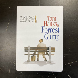 Forrest Gump (steelbook) DVD (M-/M-) -draama/komedia-
