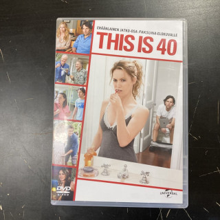 This Is 40 DVD (M-/M-) -komedia/draama-