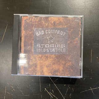 Bad Company - Stories Told & Untold CD (VG/M-) -hard rock-