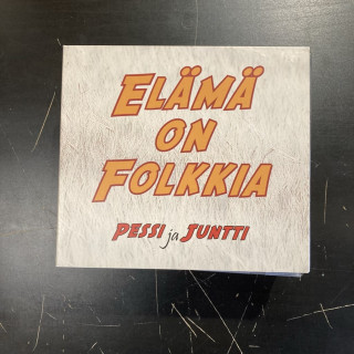Pessi ja Juntti - Elämä on folkkia CD (VG/VG+) -folk-
